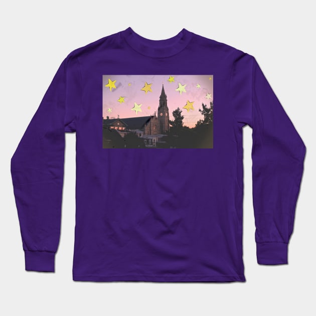 A Steeple Under Stars Long Sleeve T-Shirt by ZBoy